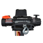 CARBON 12K 12000LB ELECTRIC WINCH WITH STEEL CABLE