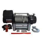 CARBON WINCH 12V 17000LB HEAVY DUTY SERIES WINCH WITH STEEL CABLE