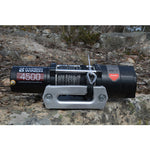 CARBON WINCH 4500LB ATV TRAILER WITH SYNTHETIC ROPE AND WIRELESS CONTROL